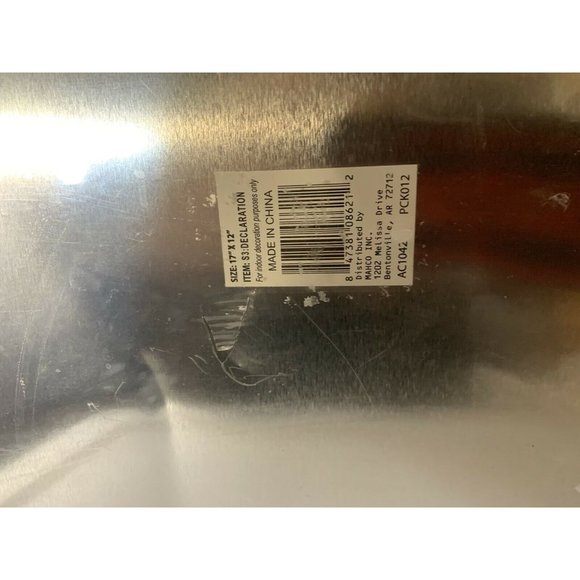 New DUCK DYNASTY METAL TIN SIGN 17"X12" WE ARE LORDS OF THE WILDERNESS - Picture 4 of 5